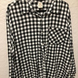 Soft, checkered flannel.